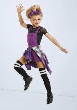 Weissman G-Slide 13 Weissman G-Slide -dance costume wn 10924 weissman g slide purple front 60612.1678886922
