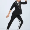 Weissman Smooth Criminal 1 Weissman Smooth Criminal -dance costume wn 11130 weissman smooth criminal black white front 05342.1678886963
