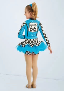 Weissman Route 66 -dance costume wn 11178 weissman route 66 blue back 57034.1678886967