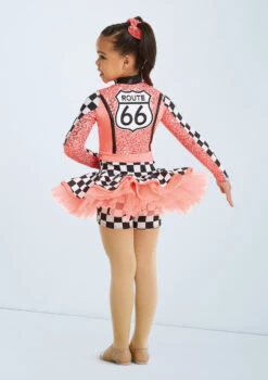 Weissman Route 66 -dance costume wn 11178 weissman route 66 pink back no1 93806.1678886968