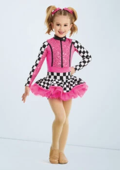 Weissman Route 66 -dance costume wn 11178 weissman route 66 pink front T 41320.1697760080