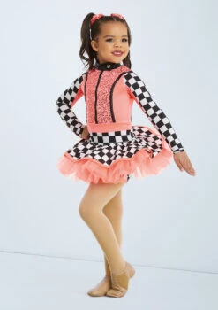 Weissman Route 66 -dance costume wn 11178 weissman route 66 pink front no1 96316.1678886967