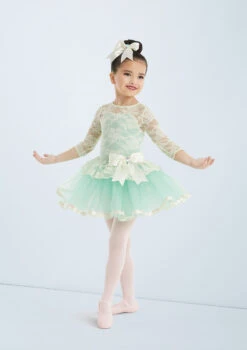 Weissman When We're Together -dance costume wn 11554 weissman when were together green front T 54814.1697762630
