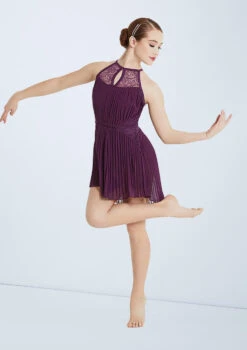 Weissman You Say -dance costume wn 11580 weissman you say purple front 26202.1678887108