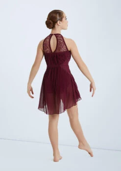 Weissman You Say -dance costume wn 11580 weissman you say red back 12518.1678887108