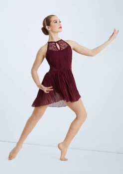 Weissman You Say -dance costume wn 11580 weissman you say red front T 53354.1697762631