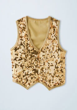 Weissman Boys Ultra Sparkle Vest 23 Weissman Boys Ultra Sparkle Vest -dance costume wn 8682 weissman boys ultra sparkle vest gold front 29494.1678890409