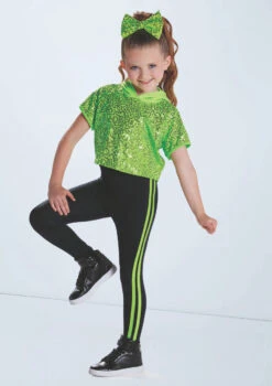 Weissman Can't Hold Us -dance costume wn14191 lime green 3701 64978.1695447973