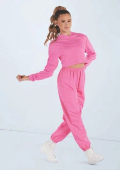Weissman Ankle-Length Joggers 18 Weissman Ankle-Length Joggers -dance costume wn14308 bubblegum pink 23 33923.1694042352