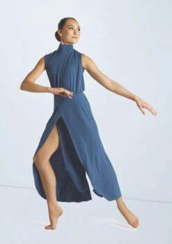 Weissman Stitches -dance costume wn14346 indigo 4711 54812.1694562745