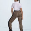 Weissman Plaid Jogger Pants 2 Weissman Plaid Jogger Pants -dance costume wn14561 brown 144 73964.1694563058