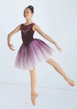 Weissman That's The Way It Is -dance costume wn14929 black cherry 4230 14883.1698820813