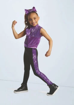 Weissman Kicks -dance costume wn14972 electric purple 4936 91177.1698820813