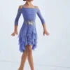 Weissman Quietly Yours -dance costume wn15125 periwinkle 3504 43965.1694434965