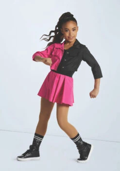 Weissman Chillin' Like A Villain -dance costume wn15491 cerise 985 59822.1698824360
