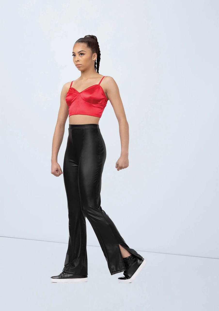 Weissman Satin Crop Top 7 Weissman Satin Crop Top - Image 5