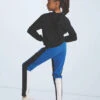 Weissman French Terry Hoodie -dance costume wn15549 black 131 95658.1694697894