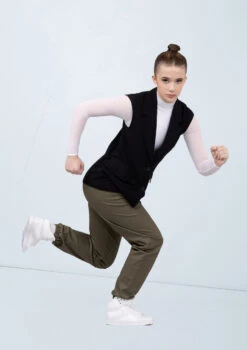 Weissman Oversized Suit Vest -dance costume wn15556 black 154 64928.1694697937