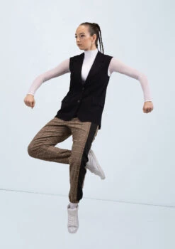 Weissman Oversized Suit Vest -dance costume wn15556 black 155 08436.1694697937