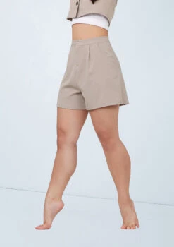 Weissman Longline Suit Shorts 14 Weissman Longline Suit Shorts -dance costume wn15561 latte 267 64160.1694697962