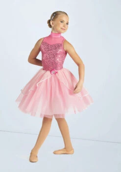 Weissman Fired Up -dance costume wn15678 bubblegum pink 4476 96356.1694045110