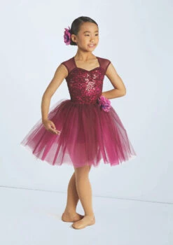 Weissman Fly To Your Heart! -dance costume wn15683 black cherry 307 84671.1694733958