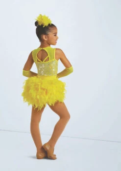 Weissman Shake A Tail Feather! -dance costume wn15800 yellow 5325 19588.1694733976