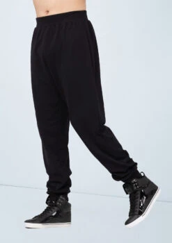 Weissman Boys French Terry Joggers -dance costume wn15814 black 891 17972.1698827516