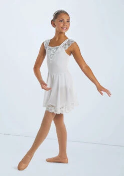 Weissman Silhouette -dance costume wn15817 white 6402 43568.1694435048