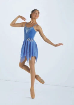 Weissman Daughter -dance costume wn15888 periwinkle 9928 62030.1694435056