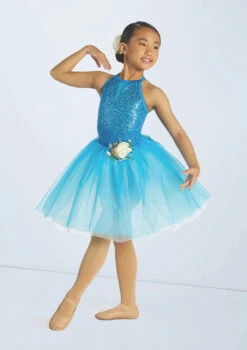 Weissman Kitty's Debut -dance costume wn16254 peacock 7297 83166.1694047047