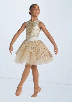 Weissman Valse-Fantasie 9 Weissman Valse-Fantasie -dance costume wn16270 champagne 1693 18271.1698830720