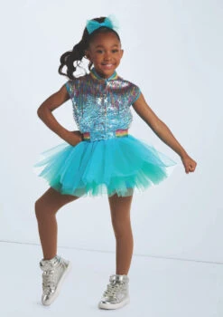Weissman Worldwide Party! -dance costume wn16277 turquoise 1400 90134.1694734005